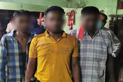 লকডাউনকে পুঁজি করে চাঁদাবাজি, কনস্টেবলসহ তিনজনকে গণধোলাই 