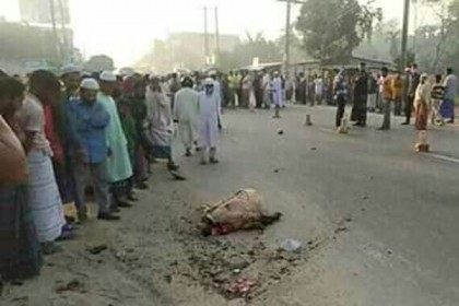 নান্দাইলে ট্রাকচাপায় ২ ব্যক্তি নিহত