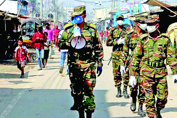 সামাজিক দূরত্ব ও কোয়ারেন্টাইন না মানলে কঠোর ব্যবস্থা