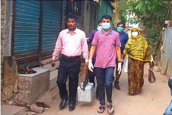 ঘোড়াশালে সেই ব্যক্তির শরীরে করোনা পাওয়া যায়নি