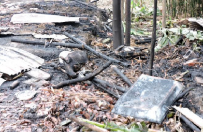 মাগুরায় আগুনে পুড়ে কৃষকের ৩ ঘর ভস্মিভূত