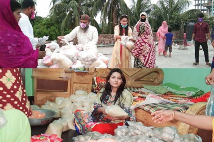 রাজধানীতে হতদরিদ্রদের পাশে ‘ইচ্ছাই শক্তি ফাউন্ডেশন’