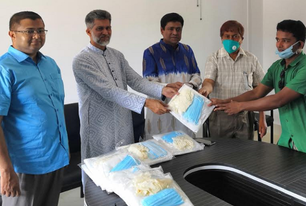 সুনামগঞ্জে টেলিভিশন সাংবাদিকদের পিপিই উপহার