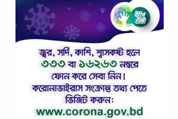 করোনার তথ্য পেতে ওয়েবসাইট চালু করলো সরকার