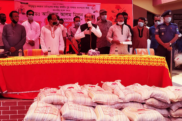 মোরেলগঞ্জে ৫ হাজার পরিবারে জরুরি খাদ্য সহায়তা