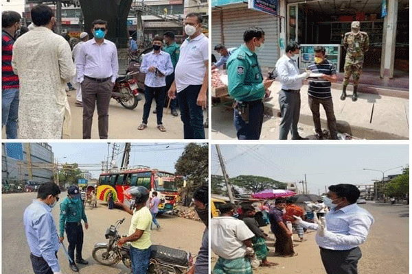 করোনাভাইরাস; চট্টগ্রামে সাঁড়াশি অভিযানে ১৪ মামলা

