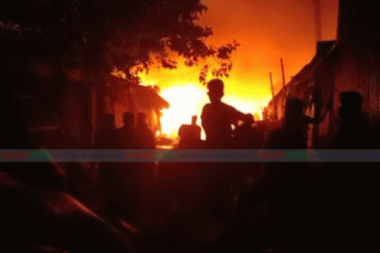 টঙ্গীতে ঝুটের গুদামে ভয়াবহ অগিকাণ্ড