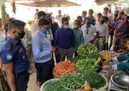 বোয়ালমারীতে সরকারি নির্দেশনা অমা করায় ব্যক্তি ও প্রতিষ্ঠানকে জরিমানা