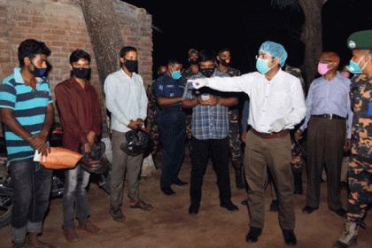 হাকিমপুরে ২০ জনকে জরিমানা