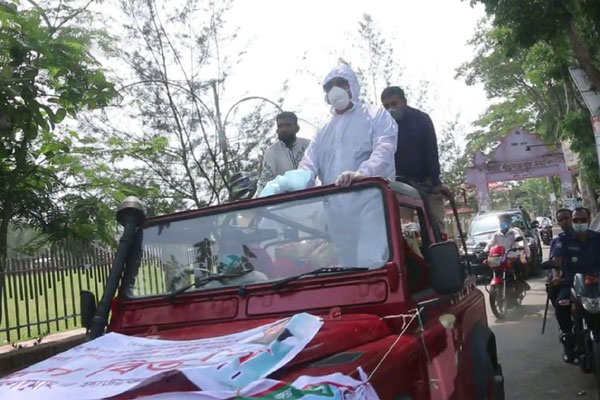 লালমোহনে ফোন পেলেই ছুটে যান এমপি শাওন