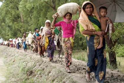 সীমান্ত দিয়ে ফের বাংলাদেশে অনুপ্রবেশের অপেক্ষায় রোহিঙ্গারা