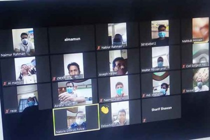 নাটোরে করোনা মোকাবেলায় প্রস্তুত প্রশাসন 