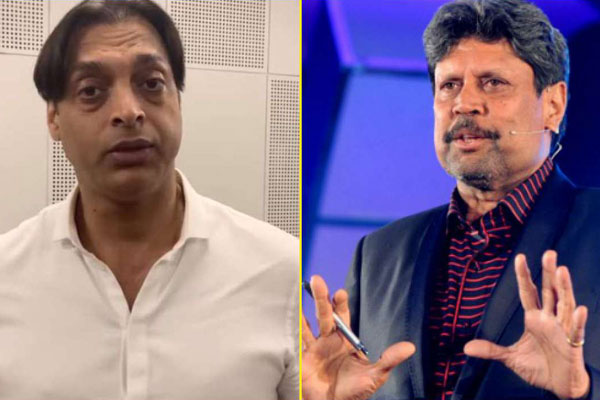 কপিল দেব ও শোয়েব আখতারের বাগযুদ্ধ