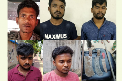 ওষুধের দোকানে ডাকাতি করত তারা 
