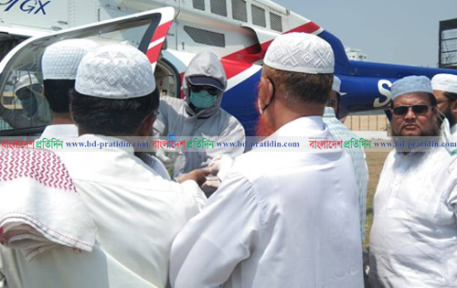 এয়ার অ্যাম্বুলেন্সে ঢাকায় আনা হচ্ছে আল্লামা শফিকে