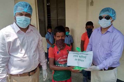 প্রধানমন্ত্রীর উপহার পেল ব্রাহ্মণবাড়িয়ার চাতাল শিশুরা