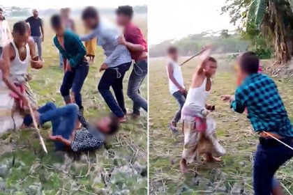 মোবাইল চুরির অভিযোগে আওয়ামী লীগ নেতার নির্যাতনের ভিডিও ভাইরাল