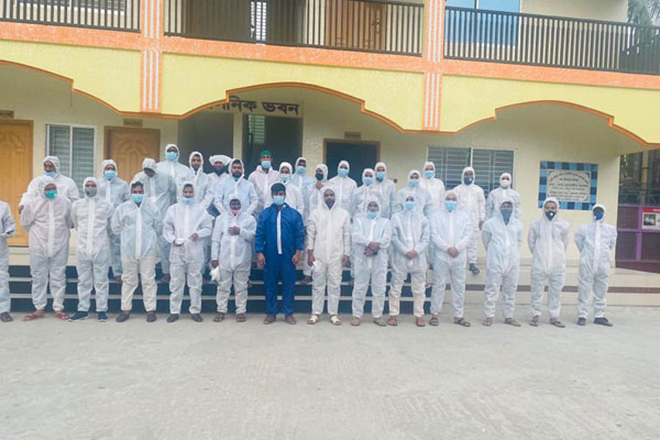 টঙ্গীতে করোনায় মৃত ব্যক্তির দাফনে স্বেচ্ছায় কাজ করবে কছিমউদ্দিন ফাউন্ডেশন