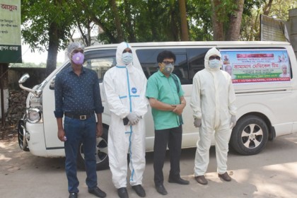 রাজবাড়ীতে আরো একটি ভ্রাম্যমাণ মেডিকেল টিম