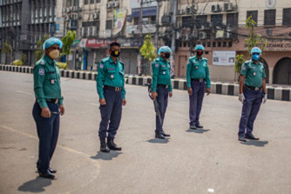 পুলিশের ৫৮ সদস্য করোনায় আক্রান্ত, কোয়ারেন্টাইনে ৬৩৩
