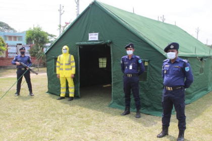 করোনা মুক্ত থাকতে শরীয়তপুরে থানা ও পুলিশ লাইন্সে নতুন উদ্যোগ