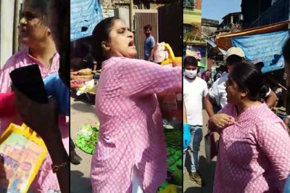 মাস্ক না পরে বাজারে কেন বলতেই ভলান্টিয়ারদের বেধড়ক মার