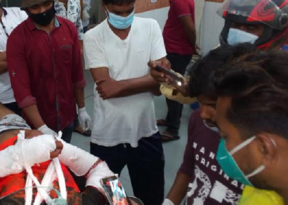 চুয়াডাঙ্গার তালতলায় যুবলীগ কর্মীকে কুপিয়ে জখম