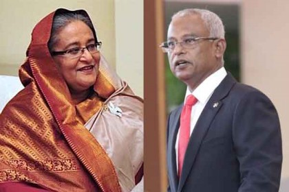 টেলিফোন করে প্রধানমন্ত্রীকে ধন্যবাদ জানালেন মালদ্বীপের প্রেসিডেন্ট