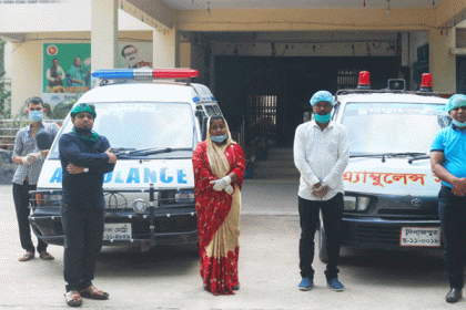 দিনাজপুরে ফ্রি অ্যাম্বুলেন্স সার্ভিস

