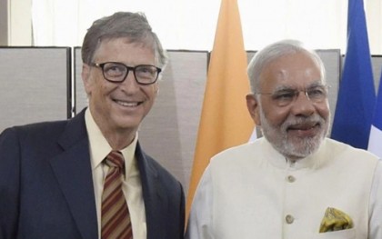 মোদির প্রশংসায় বিল গেটস