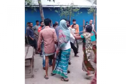 দাউদকান্দিতে রাস্তার জায়গা নিয়ে প্রতিপক্ষের উপর হামলা