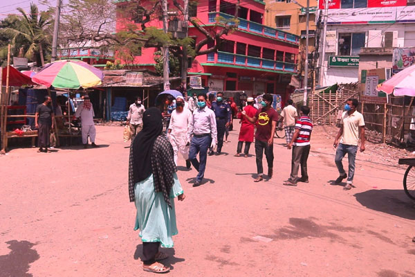 চুয়াডাঙ্গায় ঢিলেঢালা লকডাউন 