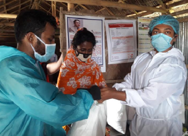 বানীশান্তা যৌন পল্লীতে ত্রান দিল ‘আলোকিত শিশু’