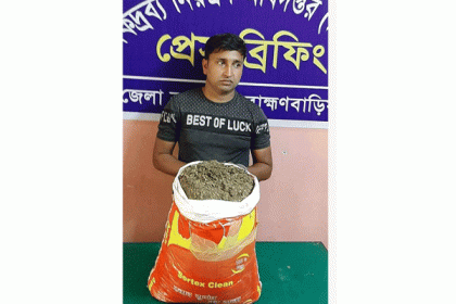 ব্রাহ্মণবাড়িয়ায় মাদক ব্যবসায়ী গ্রেফতার

