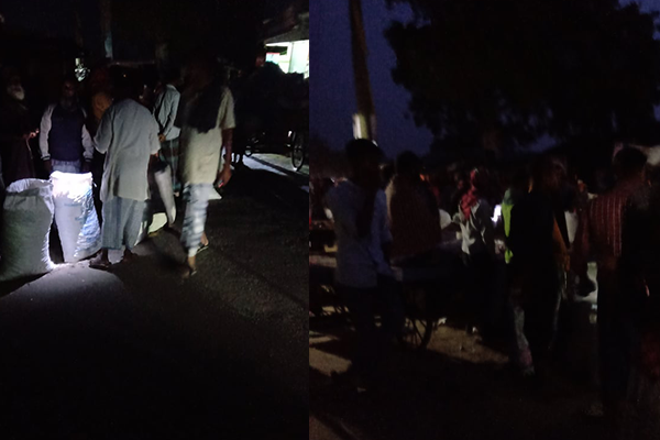 নাটোরে নিষেধাজ্ঞা অমান্য করে রাতে বসছে হাট!