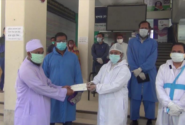 পঞ্চগড়ে কওমি মাদসারাগুলোতে অর্থ সহায়তা প্রদান