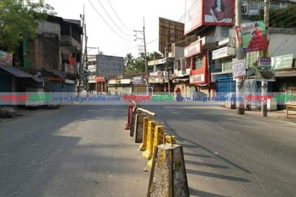 নাটোর জেলাকে লকডাউন ঘোষণা
