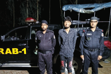 গাজীপুরে ডাকাত গ্রেফতার

