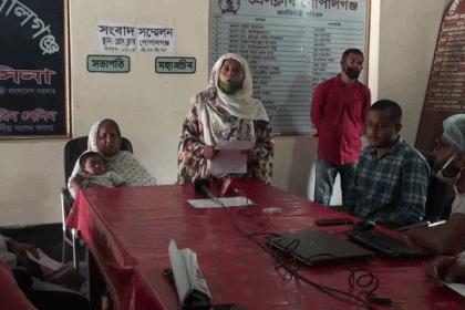 গোপালগঞ্জে হত্যাকাণ্ডের বিচার দাবি

