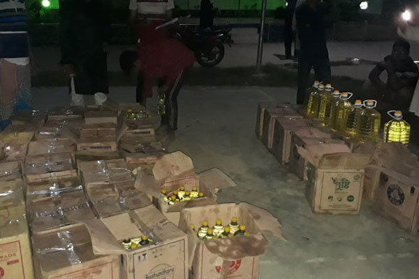 ব্রাহ্মণবাড়িয়ায় ৭১৬ লিটার তেলসহ ট্রাক আটক