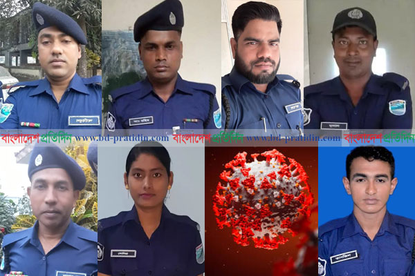 কিশোরগঞ্জে করোনাভাইরাস থেকে সুস্থ হলেন ৭ পুলিশ সদস্য 