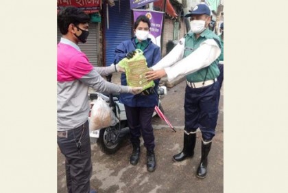 করোনা যোদ্ধাদের পাশে ফুডপ্যান্ডা