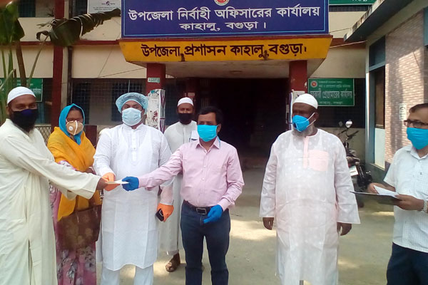 কাহালুর ৭টি কওমী মাদ্রাসায় প্রধানমন্ত্রীর অনুদানের চেক হস্তান্তর