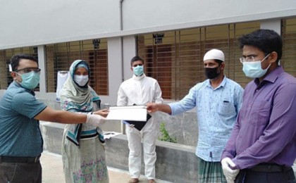 কাপাসিয়ায় করোনা নেগেটিভ হওয়ায় ১৯ জনকে সুস্থতার সনদ