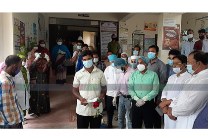 কুড়িগ্রামে করোনাকে জয় করে ঘরে ফিরলেন দুই যুবক 