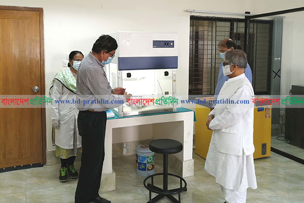 ঢাবিতে করোনা পরীক্ষার ল্যাবের উদ্বোধন