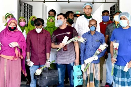 বগুড়ায় করোনা জয় করে বাড়ি ফিরলেন ৫ জন, নতুন আক্রান্ত ২  