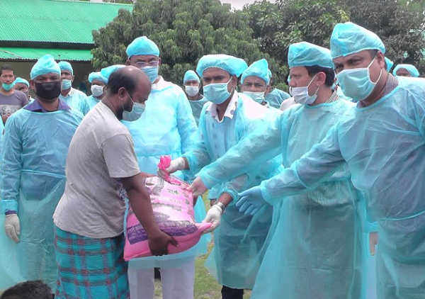 কুড়িগ্রামে সহস্রাধিক হতদরিদ্রকে খাদ্য সহায়তা প্রদান
