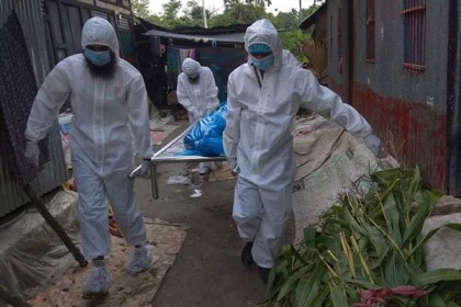 ঘরে ঢুকতে দেননি স্ত্রী-সন্তান, উপসর্গ নিয়ে বোনের বাড়িতে মৃত্যু!