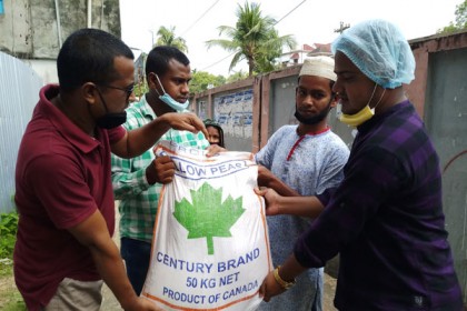 বার্তা পেয়ে পৌঁছে দেওয়া হল খাদ্য সহায়তা